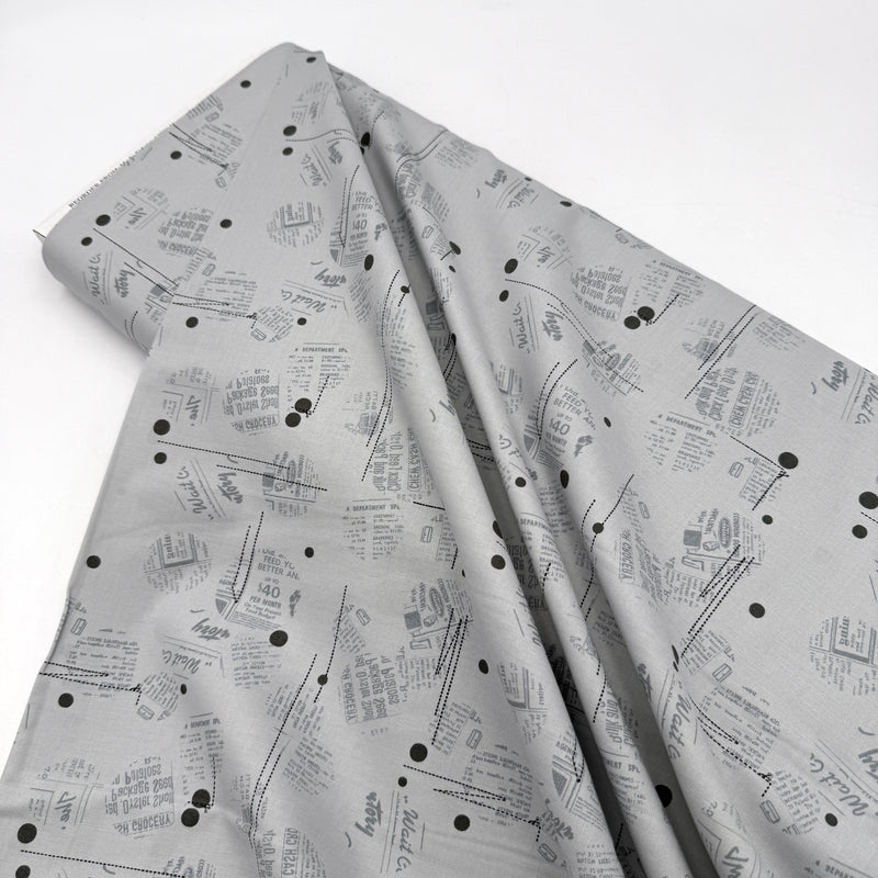 Hole Punch | Modern BG Even More Paper | Quilting Cotton