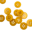 1/2" Buttercup | Plastic Buttons