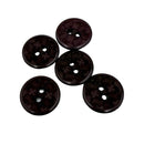 3/4" Burgundy Tile | Plastic Buttons