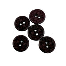 3/4" Burgundy Tile | Plastic Buttons