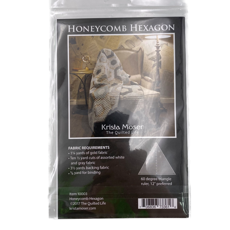 Honeycomb Hexagon | The Quilted Life | Quilt Pattern