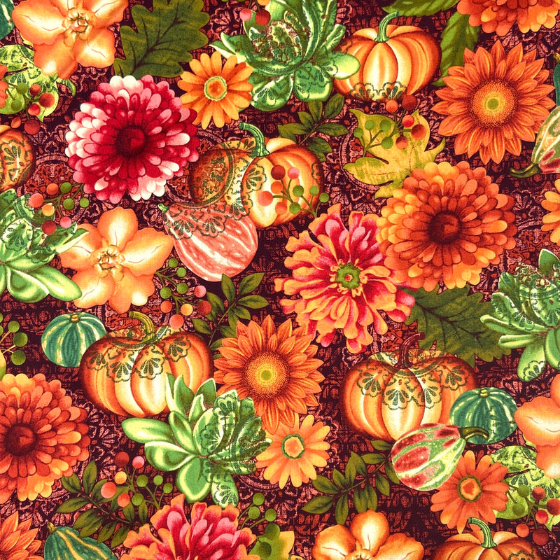 Flowers | Fall Festival | Quilting Cotton
