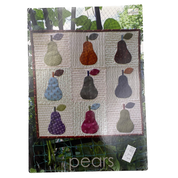 Pears | Gail Pan Designs| Quilt Block Pattern