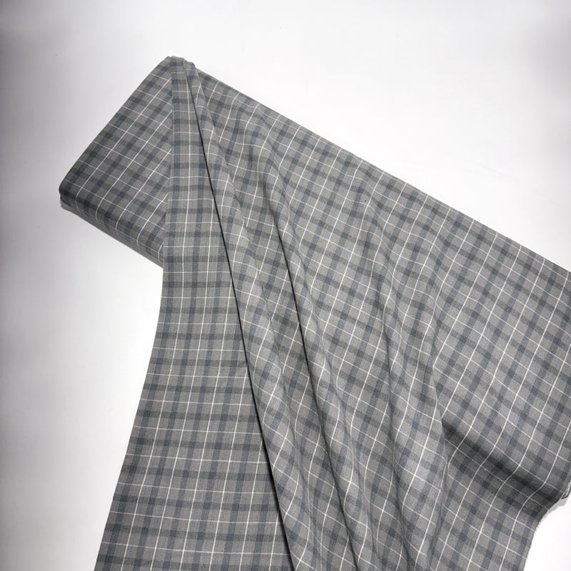 Smoke Plaid | Brushed Homespun