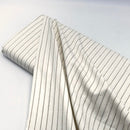 Pinstripe Cocoa | Brushed Homespun