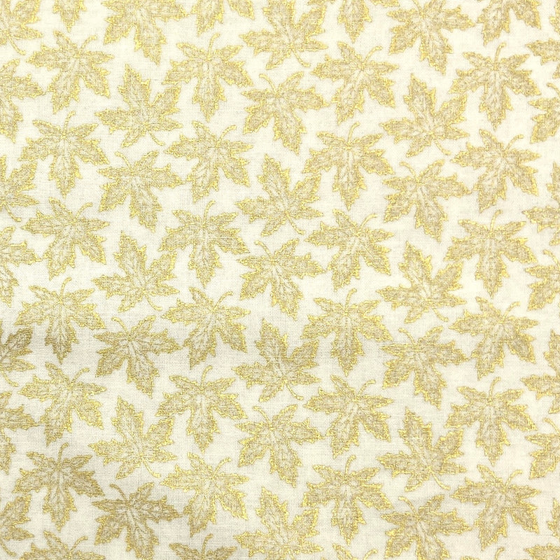 Maple Leaves | Simply Gold | Quilting Cotton