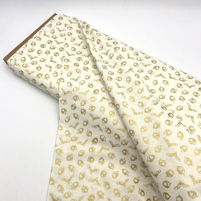 Acorns | Simply Gold | Quilting Cotton