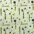 Fountain Pen Green | Ring Ring | Quilting Cotton