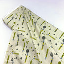 Fountain Pen Green | Ring Ring | Quilting Cotton