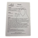 Pears | Gail Pan Designs| Quilt Block Pattern