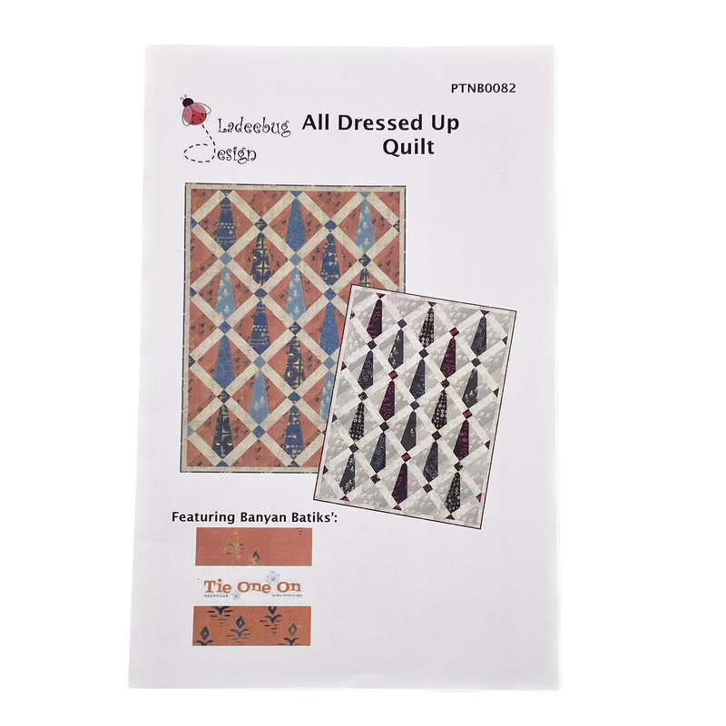 All Dressed Up Quilt | Ladeebug Design | Quilt Pattern