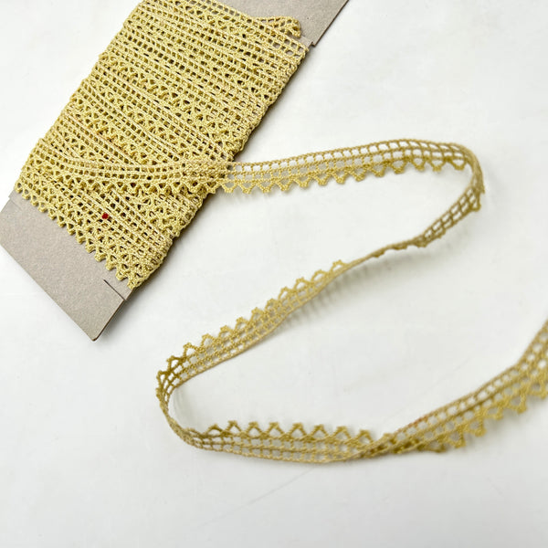 1/2" Micro Millet | Knit Lace Trim
