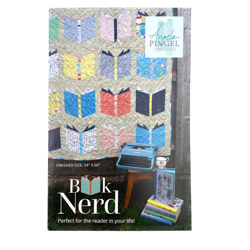 Book Nerd | Angela Pingel Designs | Quilt Pattern