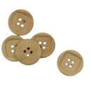 20mm Woodblock | Wood Buttons