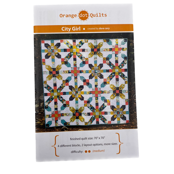 City Girl | Orange Dot Quilts | Quilt Pattern