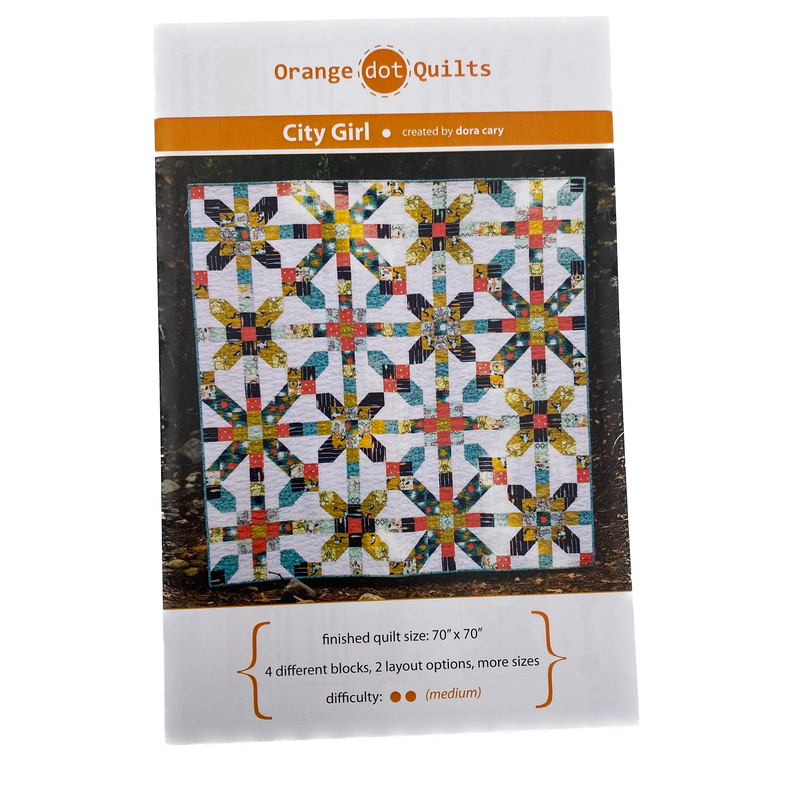 City Girl | Orange Dot Quilts | Quilt Pattern