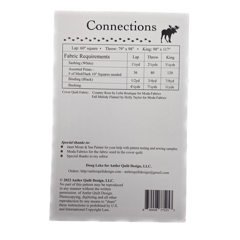 Connections | Antler Quilt Design | Quilt Pattern