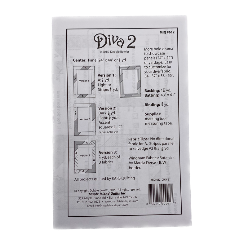 Diva 2 | Maple Island Quilts | Quilt Border Pattern