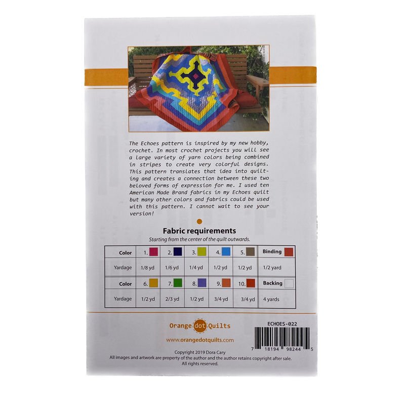 Echoes | Orange Dot Quilts | Quilt Pattern