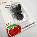 11/16" Jean Buttons | Dritz | 6 Sets