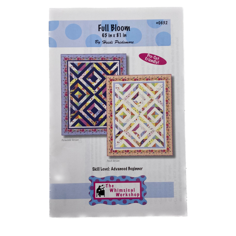 Full Bloom | The Whimsical Workshop | Quilt Pattern