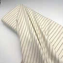 Pinstripe Graphite | Brushed Homespun
