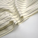 Pinstripe Graphite | Brushed Homespun