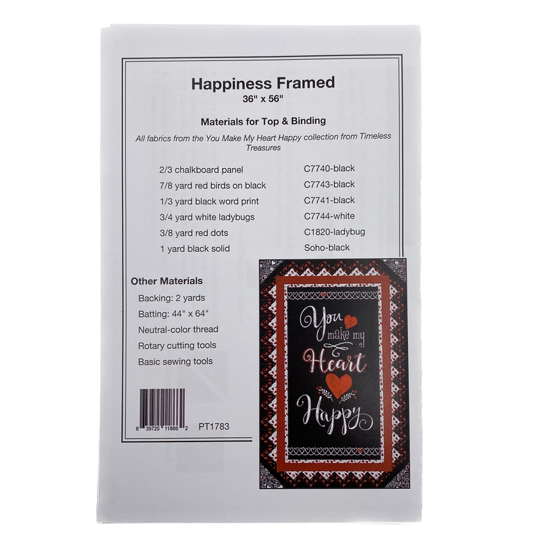 Happiness Framed | Pine Tree Country Quilts | Quilt Pattern