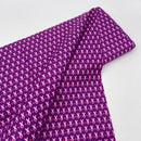 Hearts Purple | Pink Ribbon | Quilting Cotton