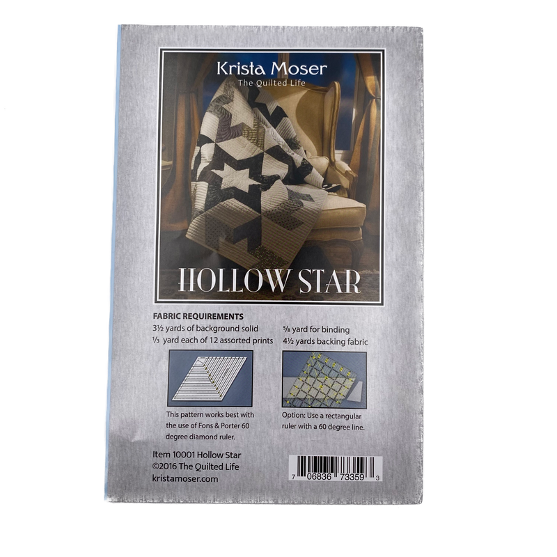 Hollow Star | The Quilted Life | Quilt Pattern