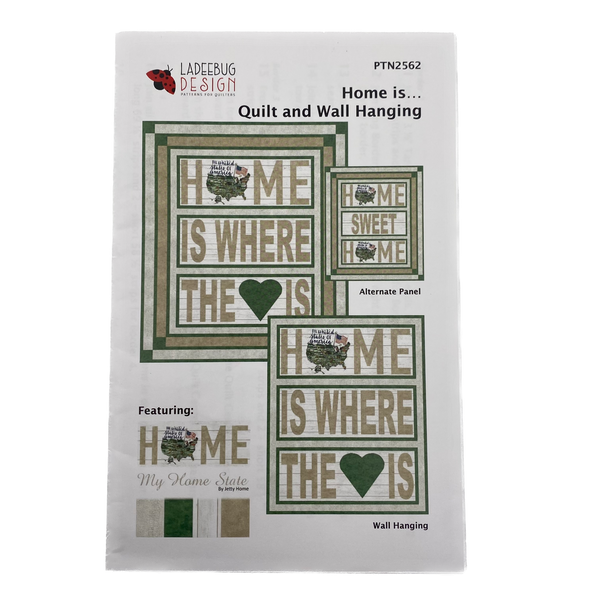 Home is... | Ladeebug Design | Quilt Pattern