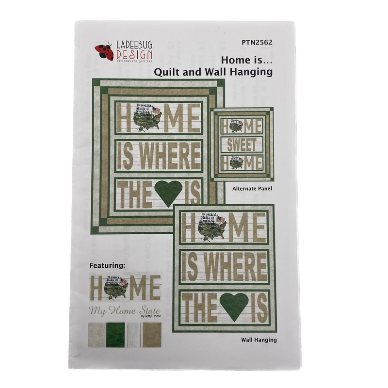 Home is... | Ladeebug Design | Quilt Pattern