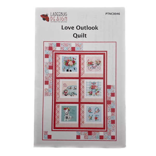 Love Outlook Quilt | Ladeebug Design | Quilt Pattern