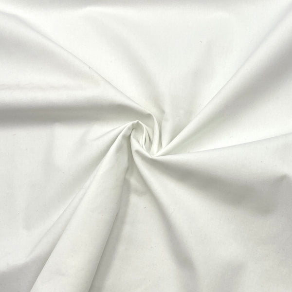 White | Antimicrobial Scrubs Fabric | Trombone Fabric