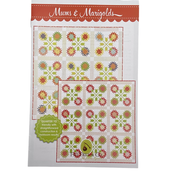 Mums & Marigolds | Fig Tree & Co. | Quilt Pattern