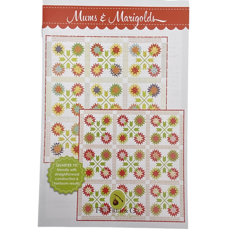 Mums & Marigolds | Fig Tree & Co. | Quilt Pattern