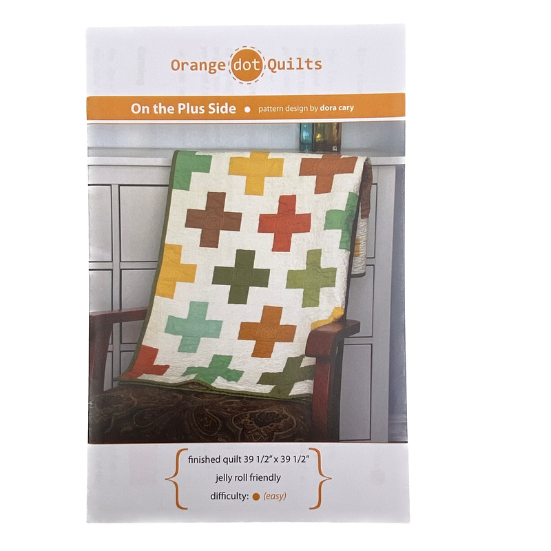 On the Plus Side | Orange Dot Quilts | Quilt Pattern