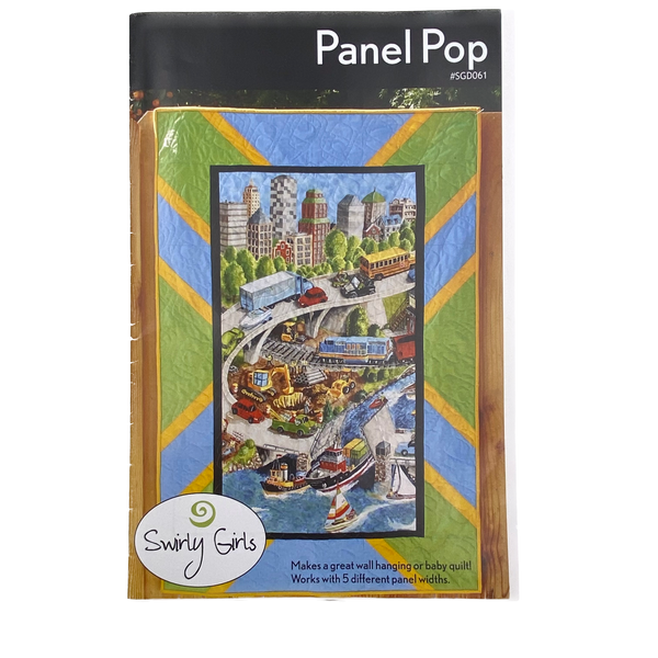 Panel Pop | Swirly Girls | Quilt Pattern