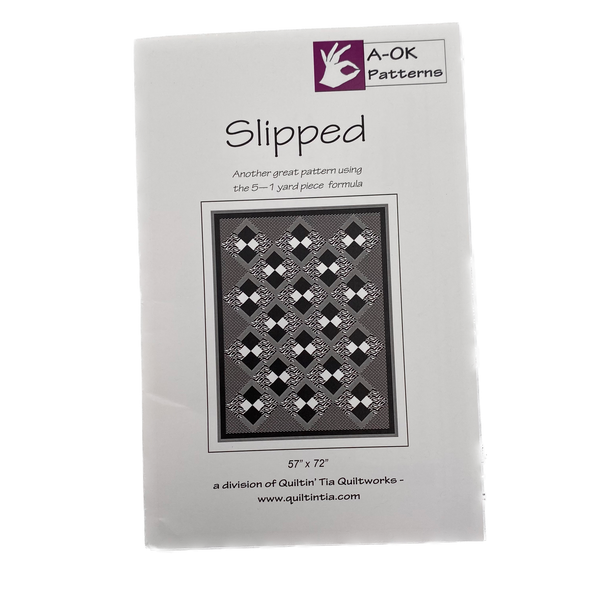Slipped | A-OK Patterns | Quilt Pattern