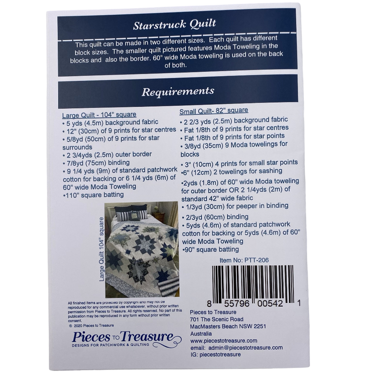 Starstruck Quilt | Pieces to Treasure | Quilt Pattern