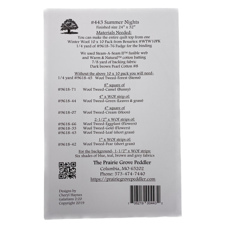 Summer Nights | The Prairie Grove Peddler | Quilt Pattern