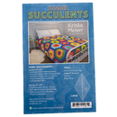 Summer Succulents | The Quilted LIfe | Quilt Pattern