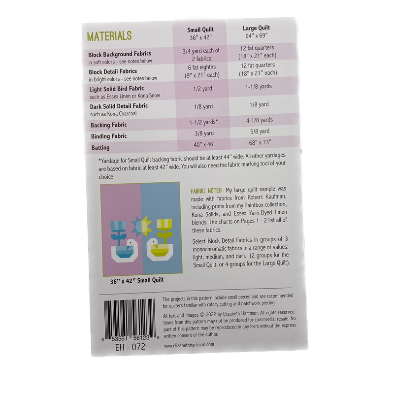 Sunshine | Elizabeth Hartman | Quilt Pattern