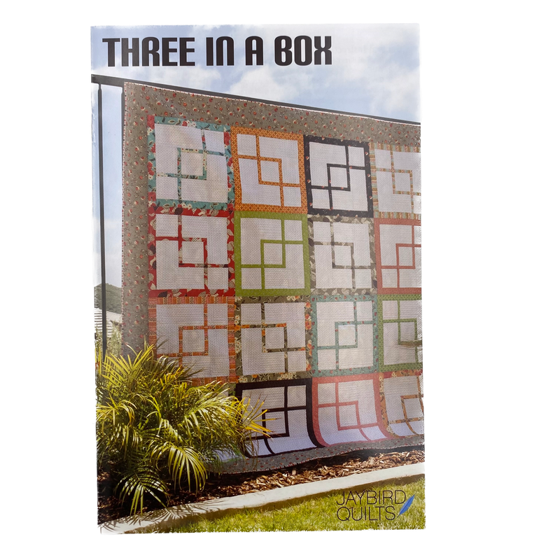 Three in a Box | Jaybird Quilts | Quilt Pattern