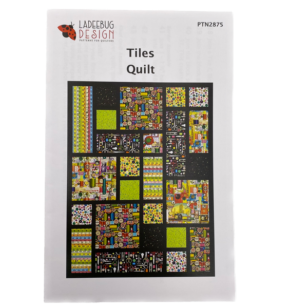 Tiles Quilt | Ladeebug Design | Quilt Pattern