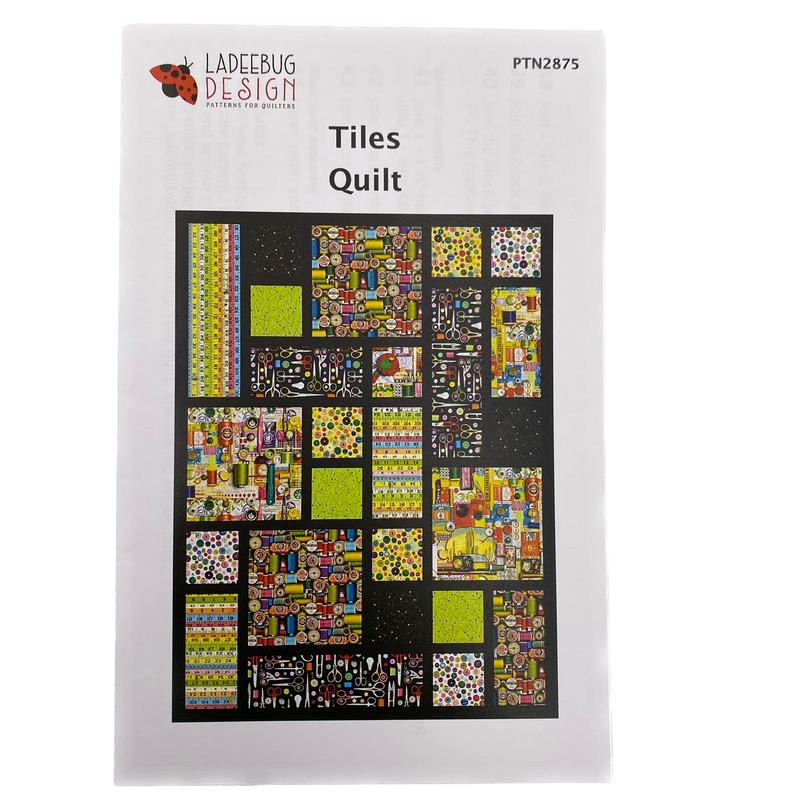 Tiles Quilt | Ladeebug Design | Quilt Pattern