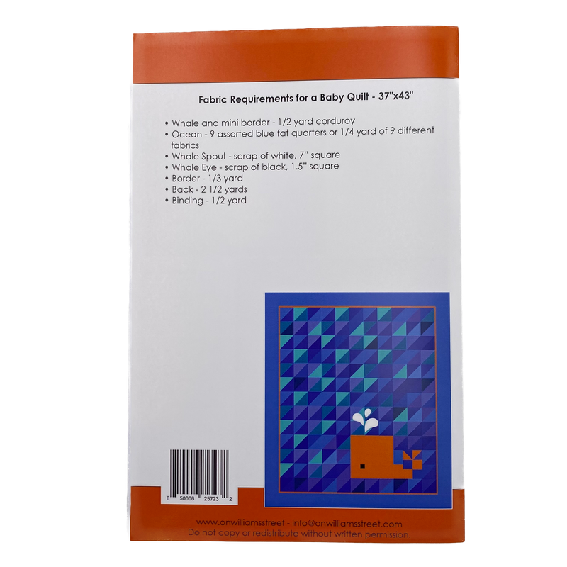 Whale of a Tail | On Williams Street | Quilt Pattern