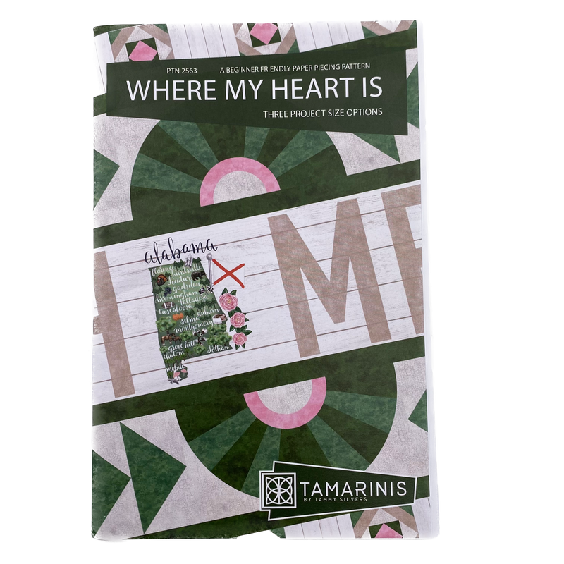 Where My Heart Is | Tamarinis | Quilt Pattern