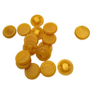 1/2" Butternut | Plastic Buttons