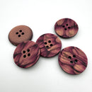 1" Plum Shimmer | Plastic Buttons